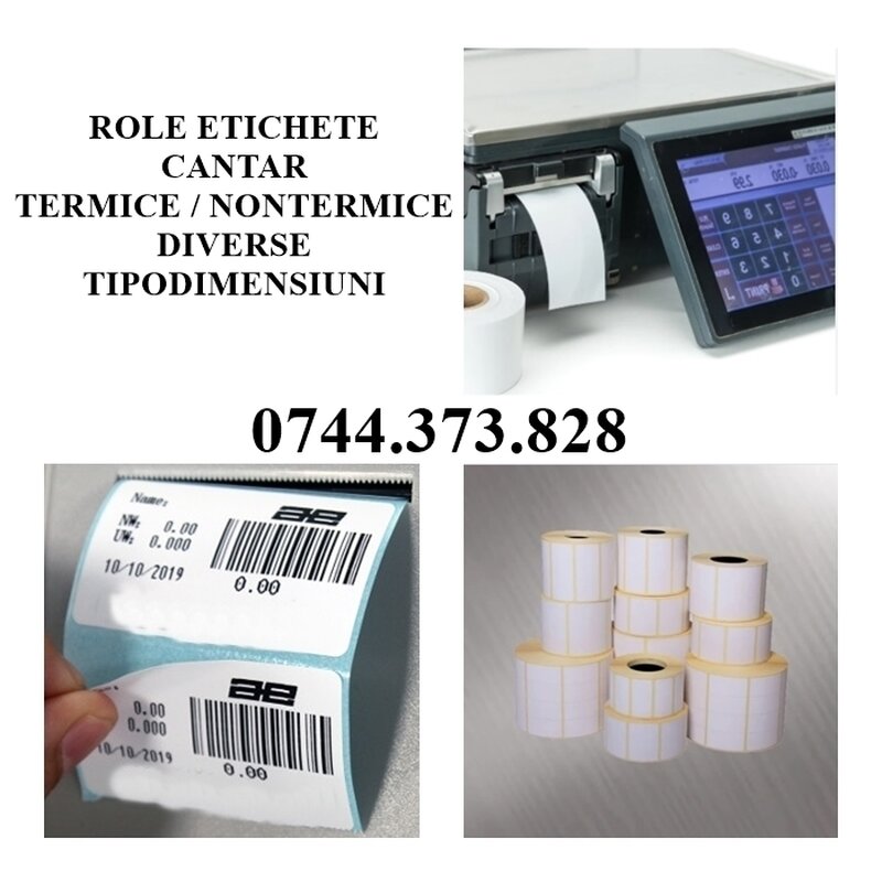 Etichete pt. cantar alimentar BIZERBA, DIGI,DIBAL..